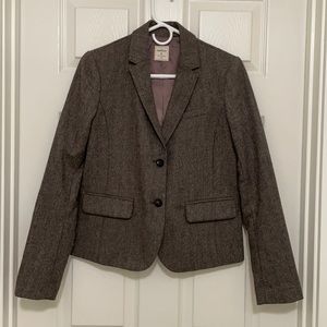 GAP wool blazer - Brown herringbone